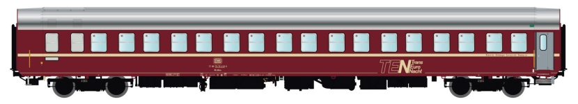 L.S. Models LS46150 - H0 - Schlafwagen T2S TEN, DB, Ep. IV
